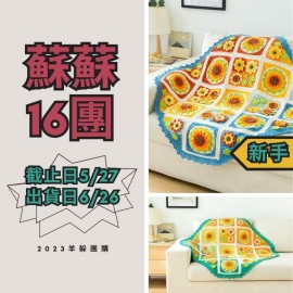 蘇蘇16團－向日葵花毯