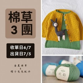 【棉草3團】升級版秋韻 羊毛蕾絲 50g×5