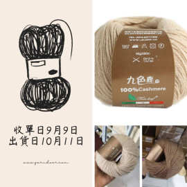 【毛線團】義大利純山羊絨 300g 新色