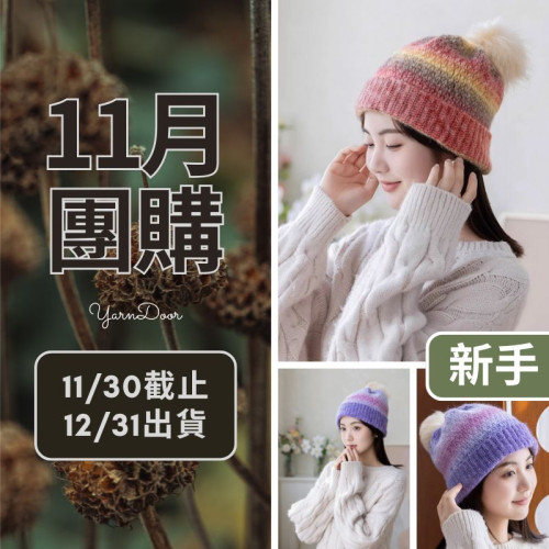 11團購-念初毛球帽(創)