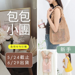 【包包】褶皺新手網格包(創)